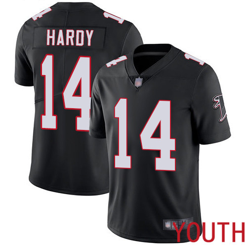 Atlanta Falcons Limited Black Youth Justin Hardy Alternate Jersey NFL Football 14 Vapor Untouchable